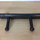 5-ball wooden wall coat holder