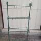 Wrought iron towel rack