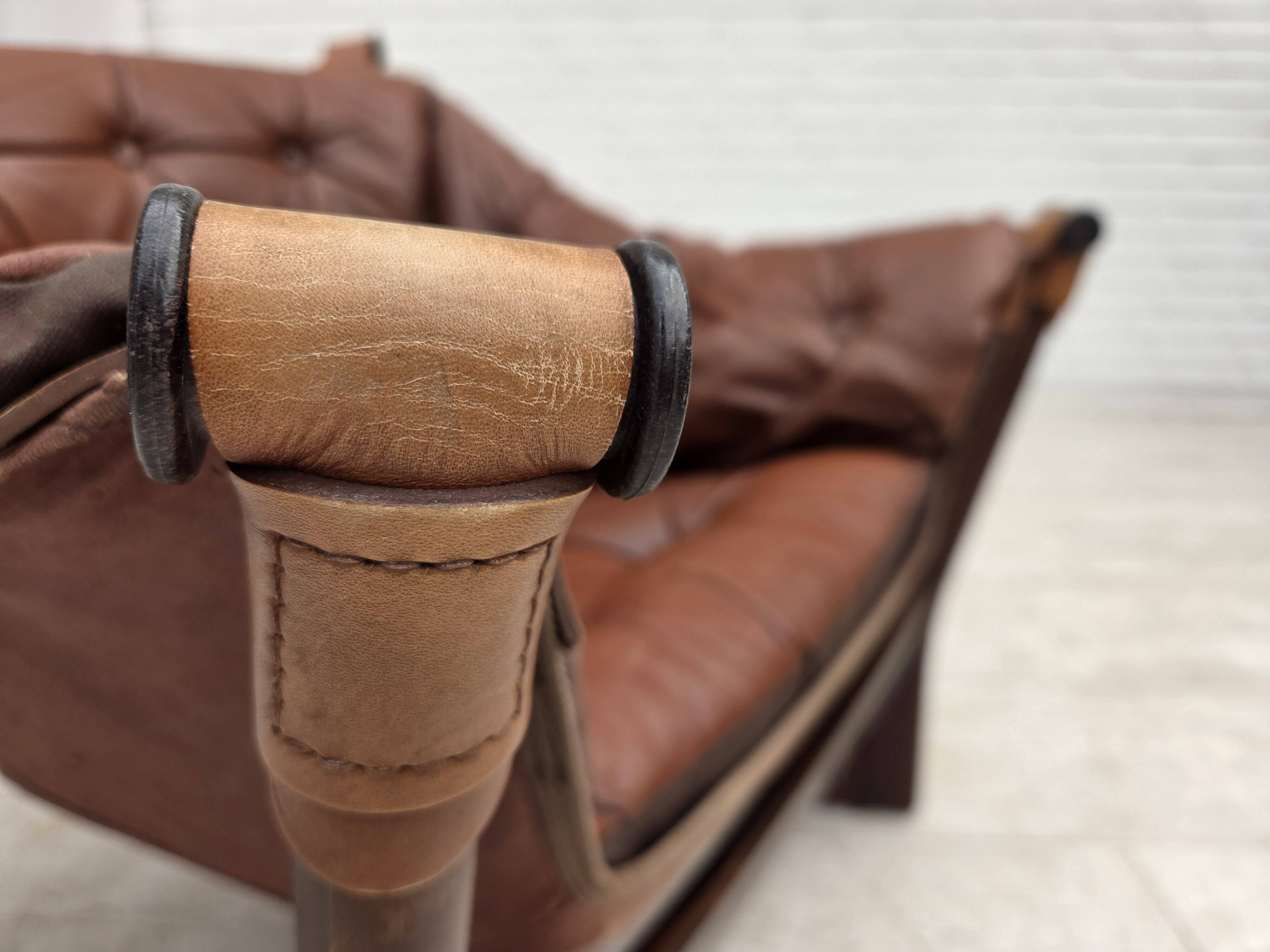 1970s, Norwegian design by Tormod Alnaes, "Trega" loungechair.