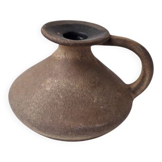 Ceramic or stoneware candlestick