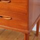 Commode scandinave vintage en teck danemark, 1960