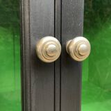 Buffet parisien vitré noir art déco 1930