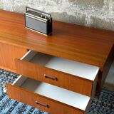 Vintage Scandinavian teak sideboard, 1960.