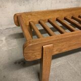 Bench design modernism vintage brutalist in wood