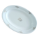 Plat ovale Villeroy et Boch, fleurs dorées