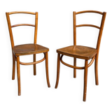 Paire de chaises bistrot
