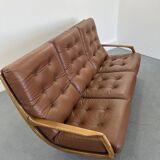 Canapé 3 places vintage par Eugen Schmidt pour Soloform, 1960 s