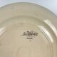 Set of 5 flat plates Sarreguemines floral pattern, 1920-40