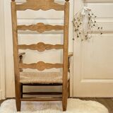 Armchair by the fireplace