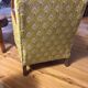 Art Deco armchair new tapestry restored