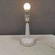 Le Klint Table Lamp, Milky White Opaline Glass, Brass Top, Model 311