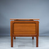 Mid-century teak freestanding desk from GV Møbler, 1960s