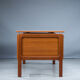 Mid-century teak freestanding desk from GV Møbler, 1960s