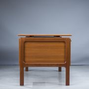 Mid-century teak freestanding desk from GV Møbler, 1960s