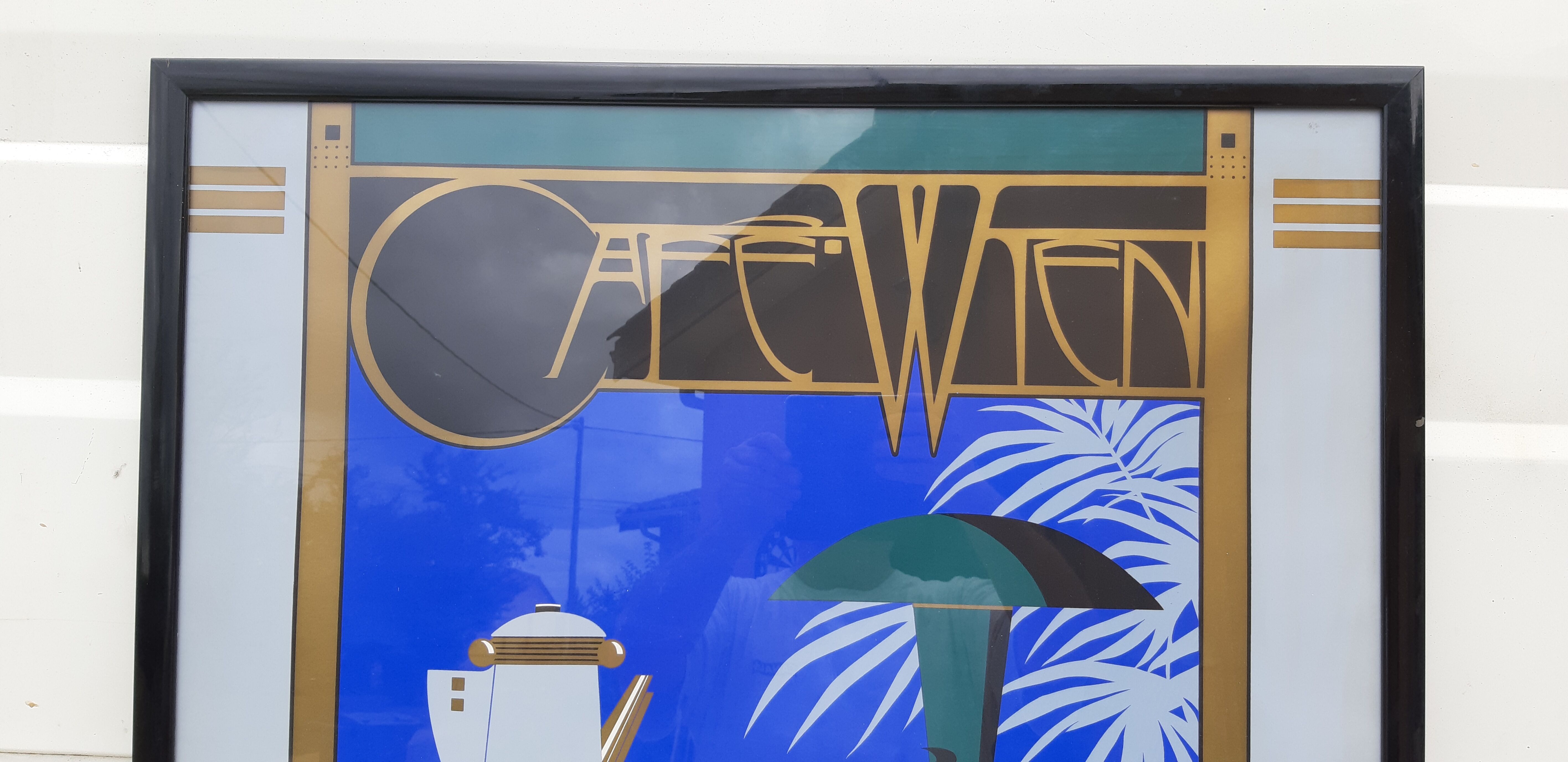 Poster lepas aamc " café wien