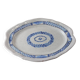 Old ceramic dish, Forges les Eaux / black bottom, late 19th century