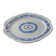 Old ceramic dish, Forges les Eaux / black bottom, late 19th century