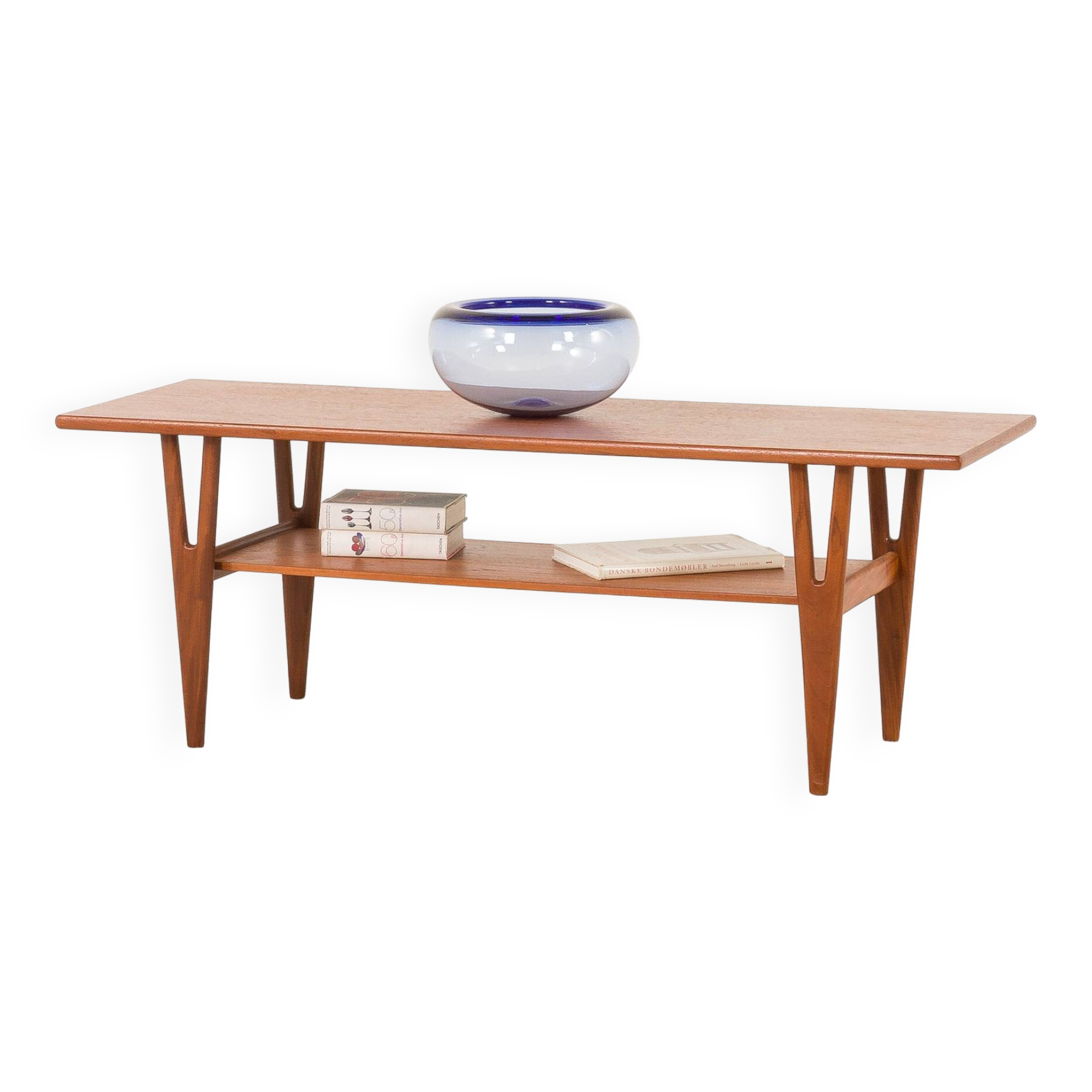 Table basse Kurt Ostervig, attribuée à, Danemark, années 1960