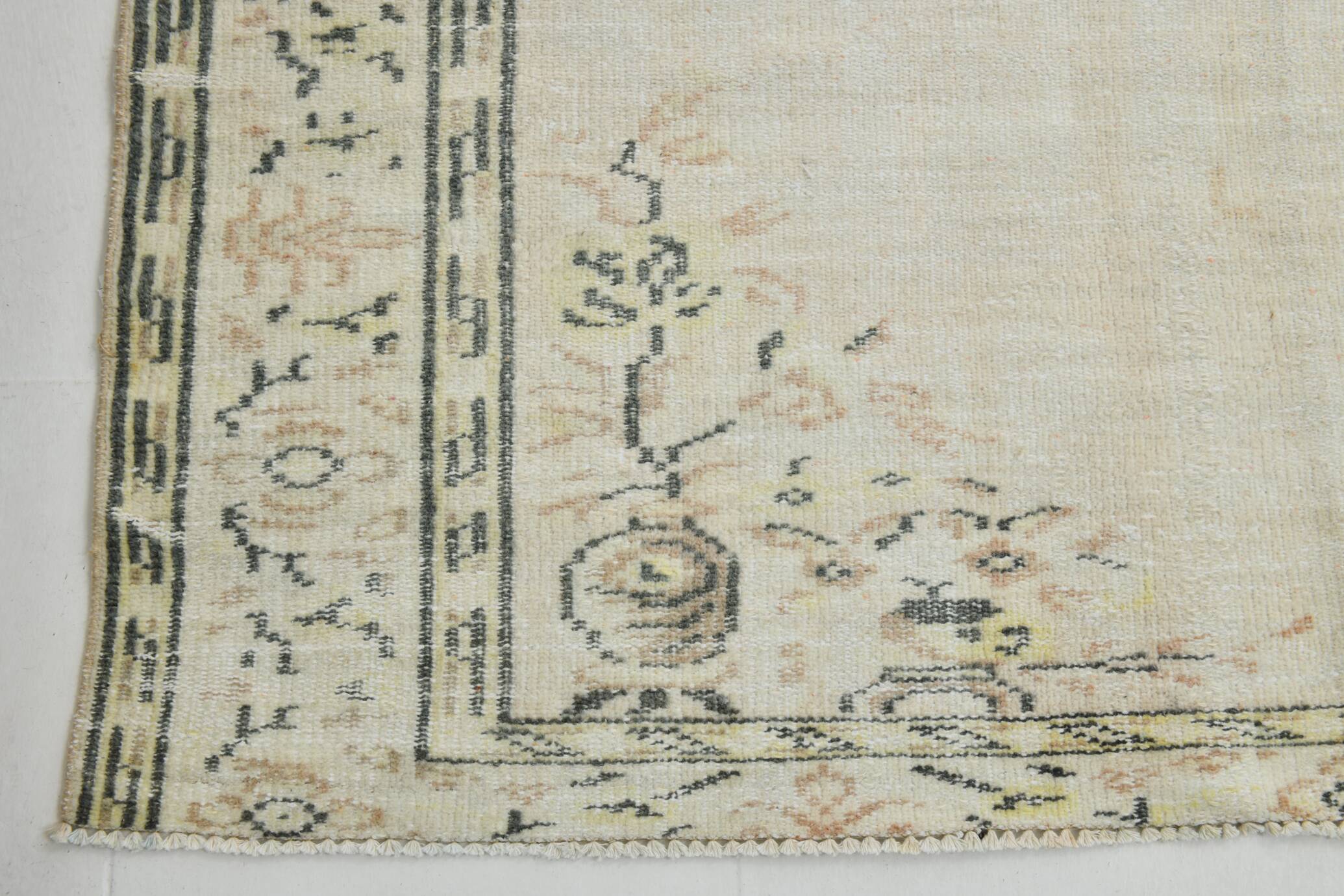 Vintage Turkish Rug, 162x264Cm