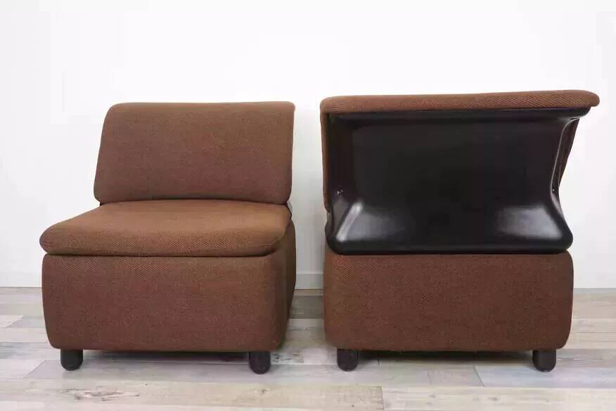 Pair of vintage armchairs