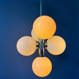 Pendant lamp chrome 70s