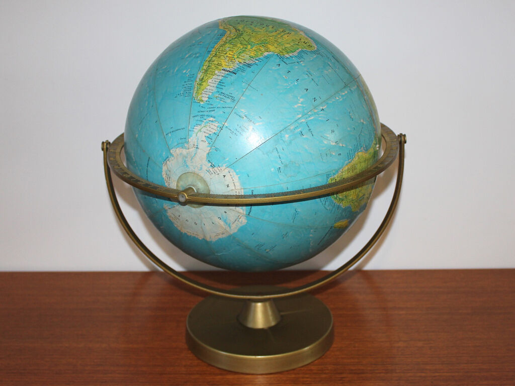 Globe Earth scan-globe a/s Denmark 1972