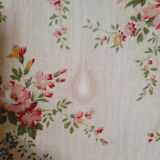 Wood and fabric screen