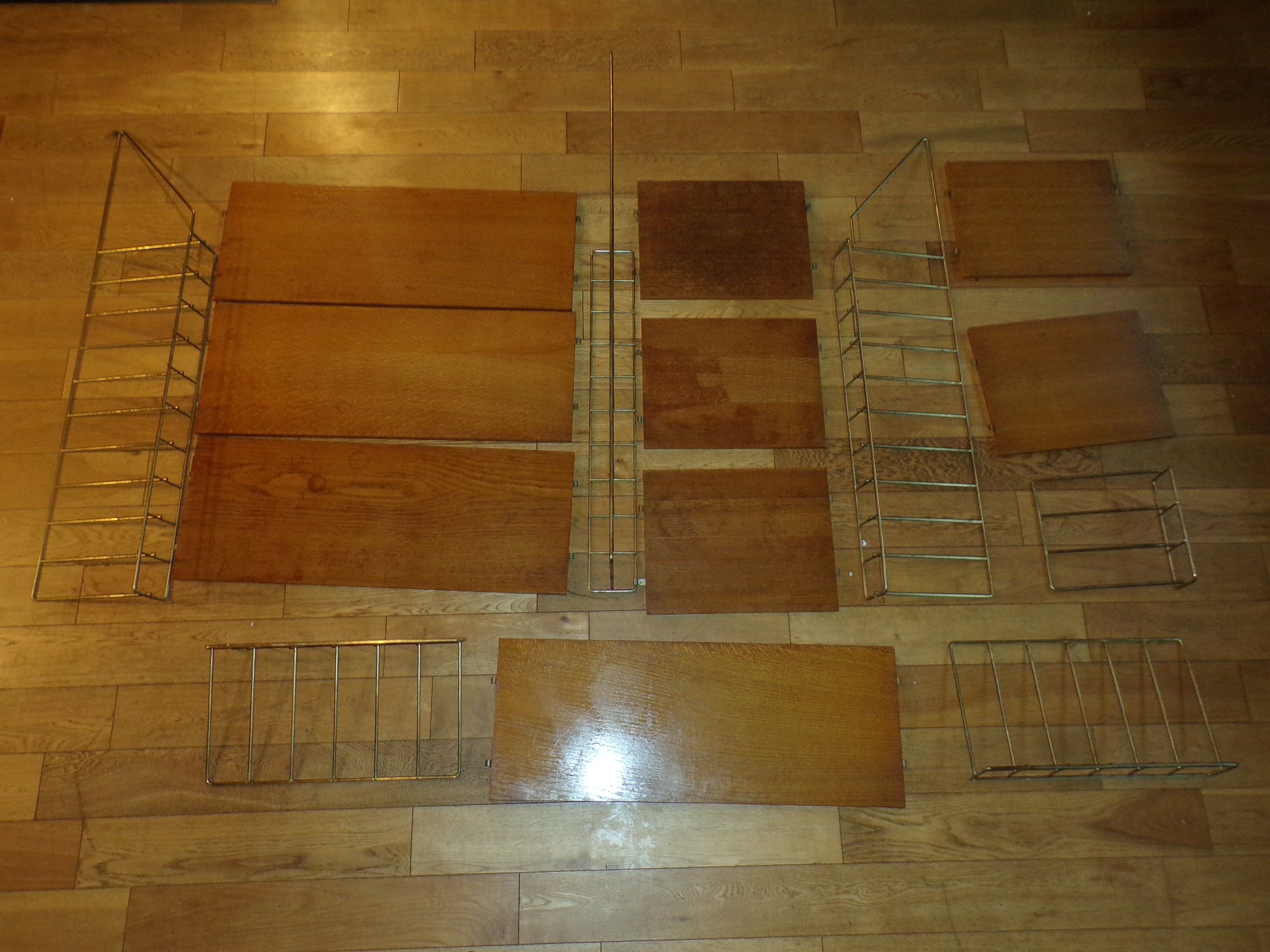 Large Alcora modular library 1960