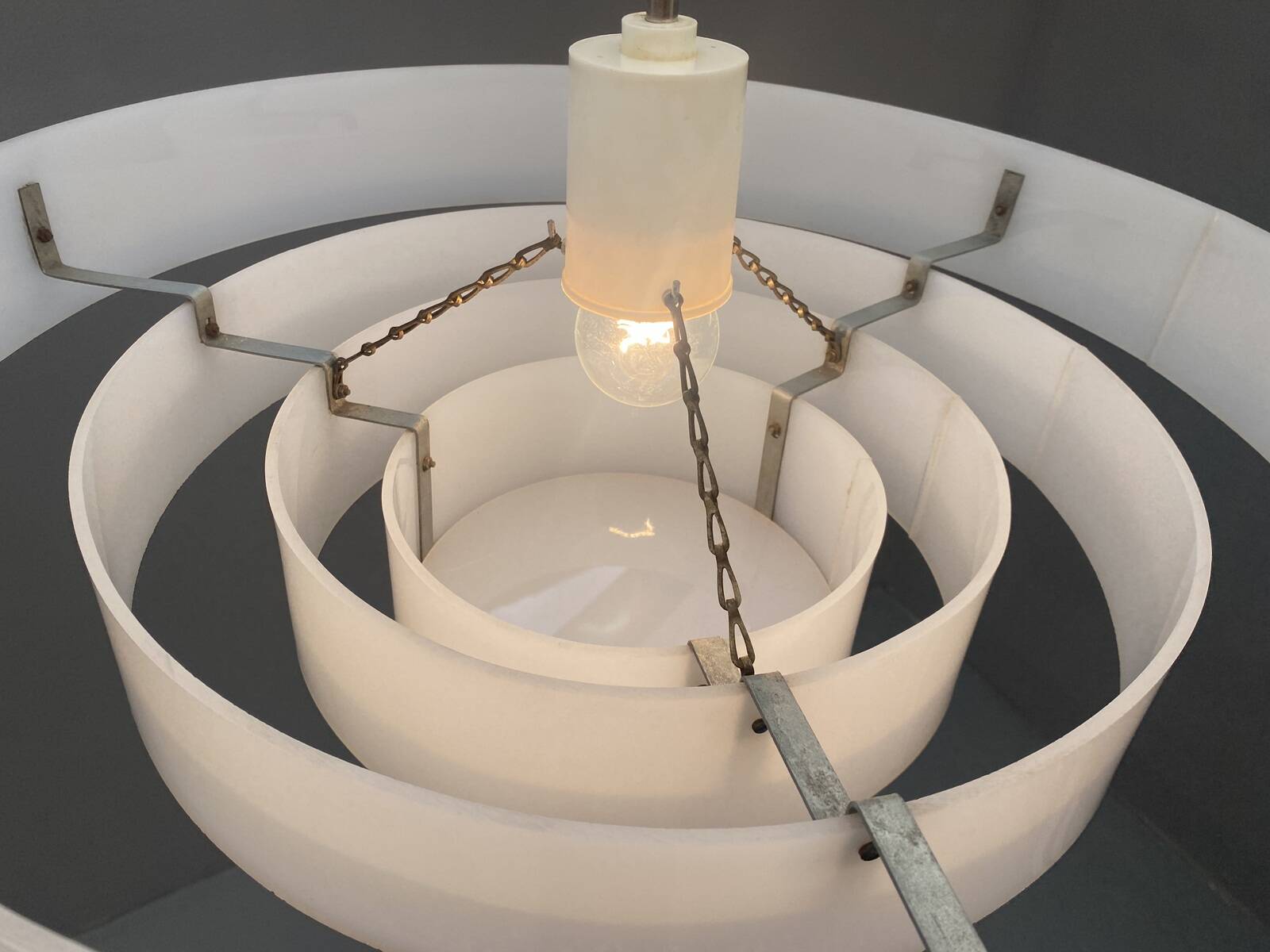 Vintage wasp nest shaped pendant, Czechoslovakia 1970´s