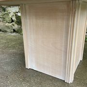 Table basse en travertin Roche Bobois 1980