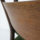 Set of two teak Pastoe "SA10" dining chairs, The Netherlands 1959