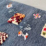 Berber Kilim Hallway Rug VINTAGE Velvet Patterns