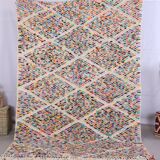 Handmade wool Berber rug 250x150 cm
