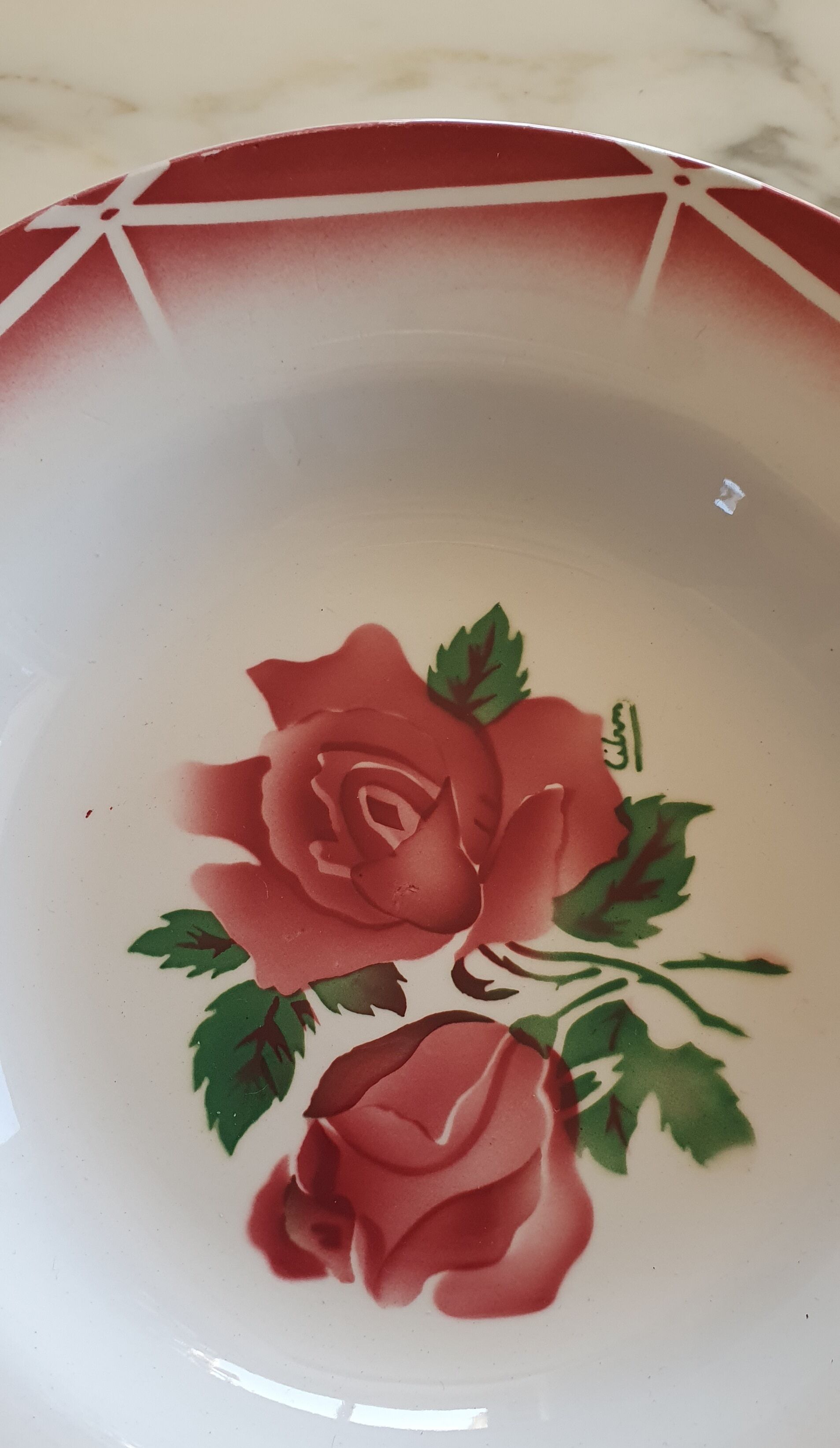 Plate Digoin Sarreguemines