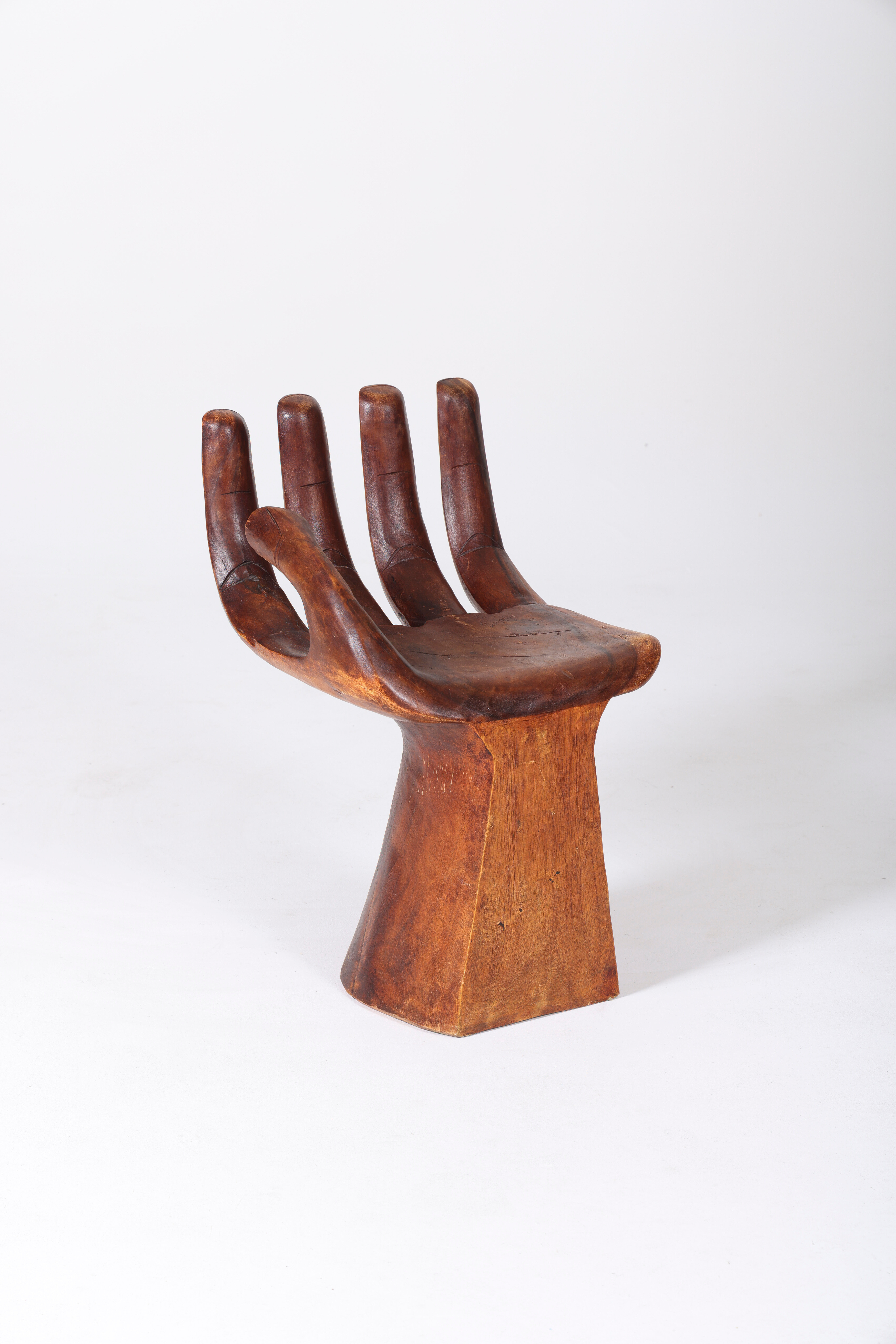 Solid wood hand chair