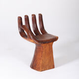 Solid wood hand chair