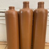 Set of 3 ceramic bottle vases
