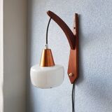 Glass and wood applique