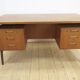 Teak desk with drawers, Denmark 1960