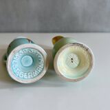 Bay ceramic vase 523-17, pastel, westgerman pottery, 50's interior