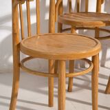 Chaises anciennes avec accoudoirs (vers 1920). Ensemble de 4 pièces #1