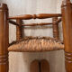 "Fire corner" chair attributed to Charles Dudouyt