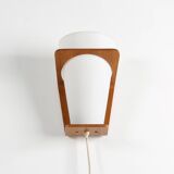 Applique NX 41 de Louis Kalff pour Philips en contreplaqué de teck courbé, 1959