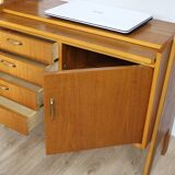 Multifunction teak bookcase 1960 Denmark