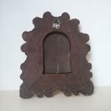 Wooden mirror - 15x13cm