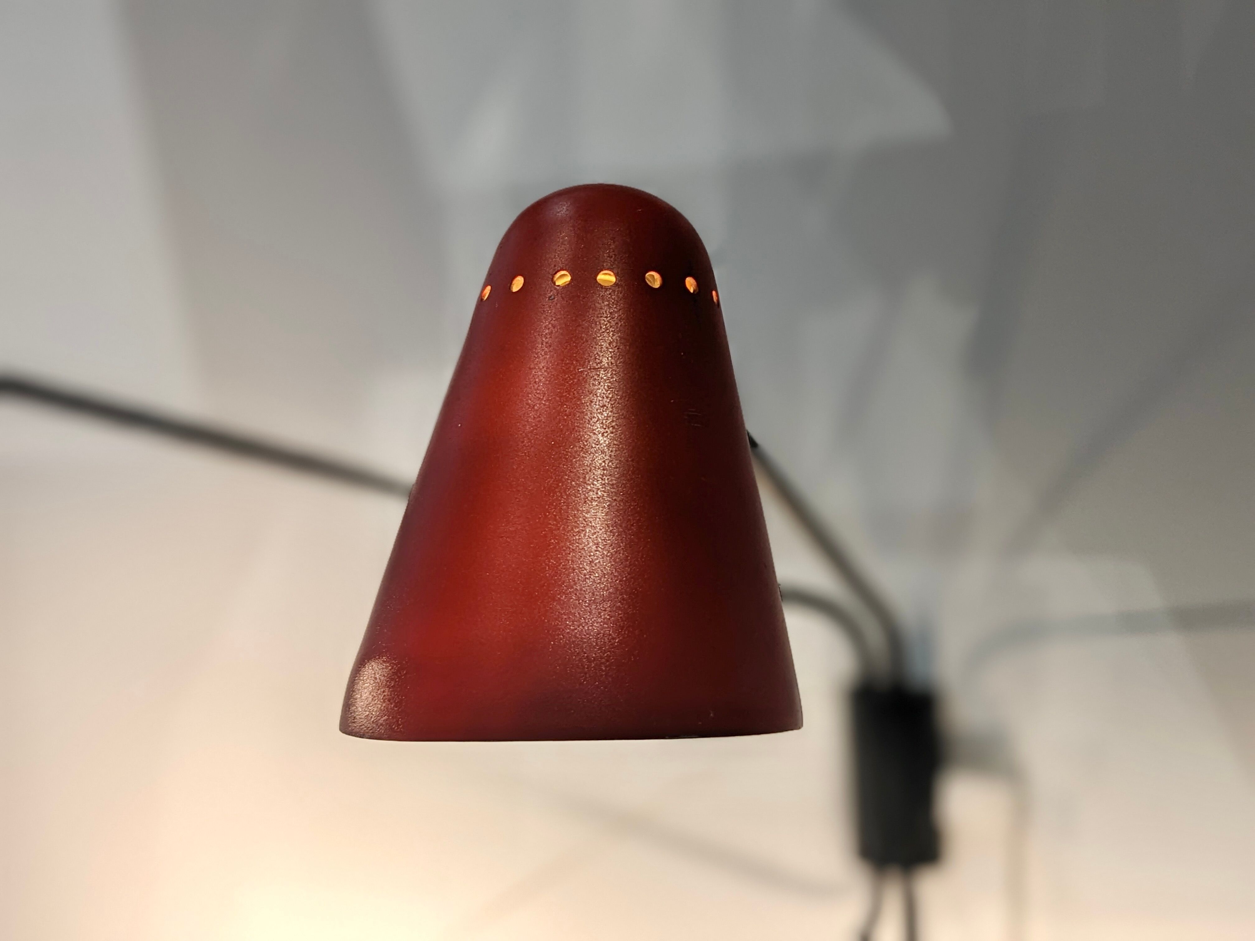Robert Mathieu 4-arm wall lamp