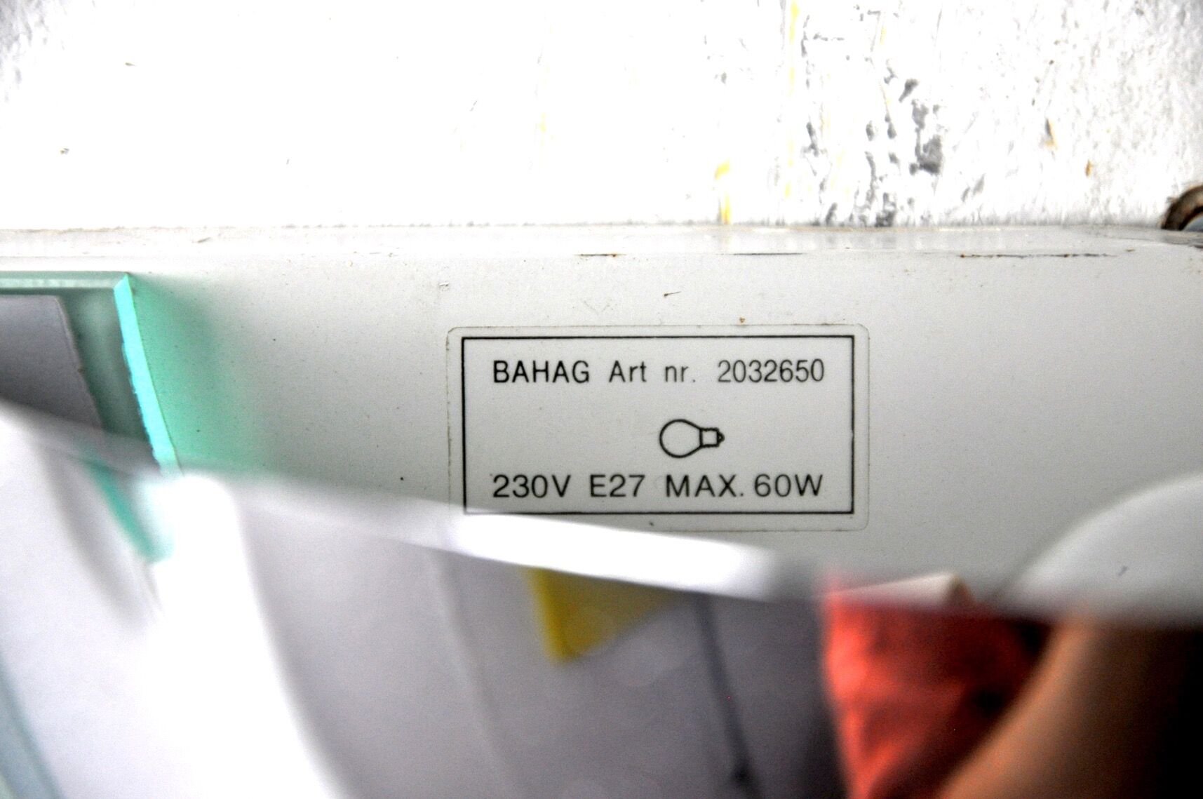 Wall lamp bet by GS, Germany, 1970