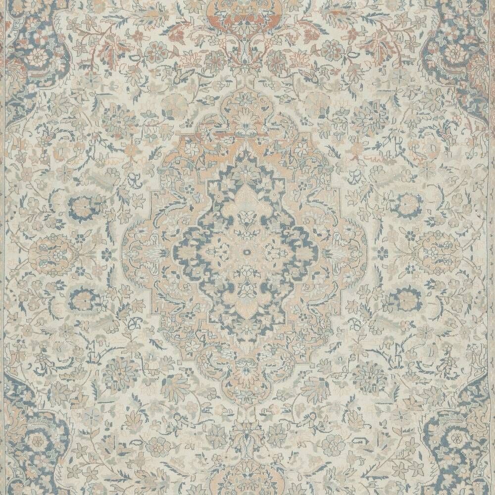 One of a kind Vintage Turkish Area Rug. Handmade Large Carpet for Rustic, Country & Farmhouse Decor