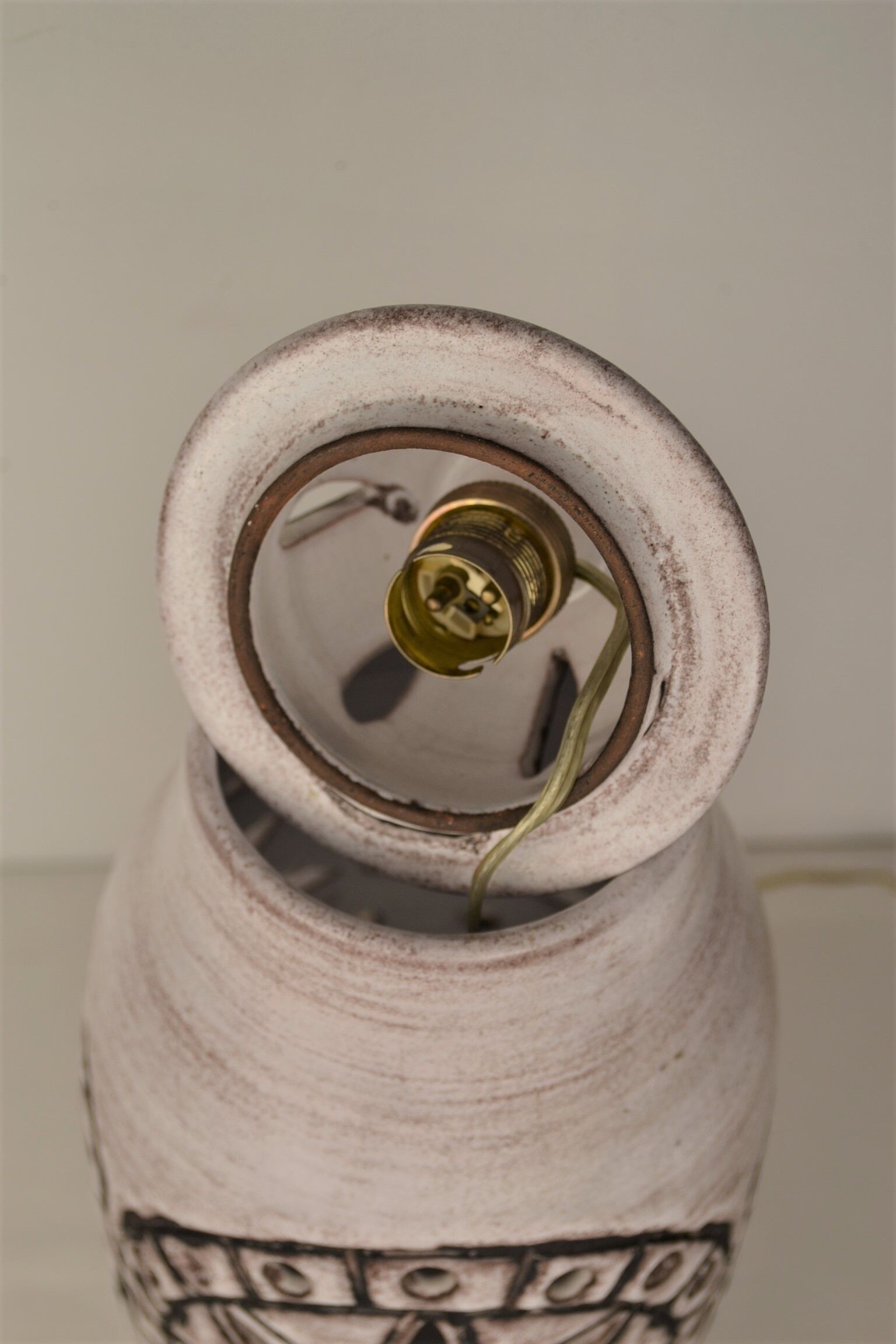 Valras ceramic lamp 1970