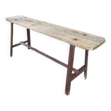 Banc ancien bois